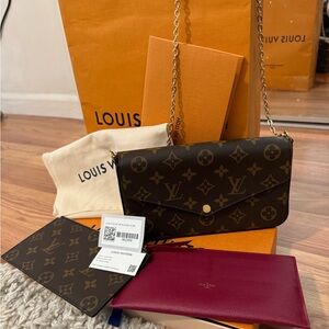 Louis Vuitton Monogram Félicie Pochette